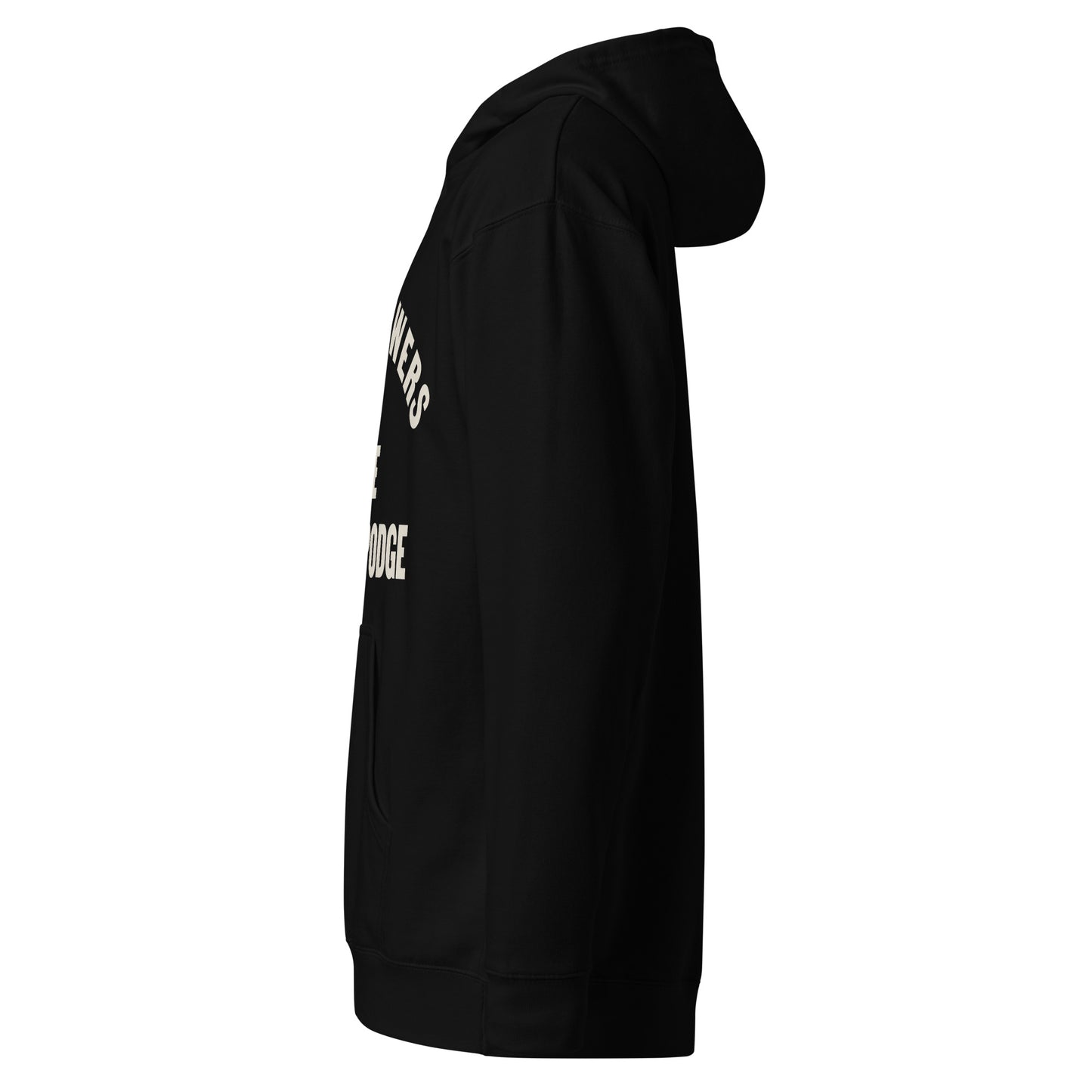 The Hodge Podge Black Hoodie